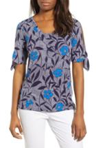 Women's Chaus Pacific Bloom Top - Blue