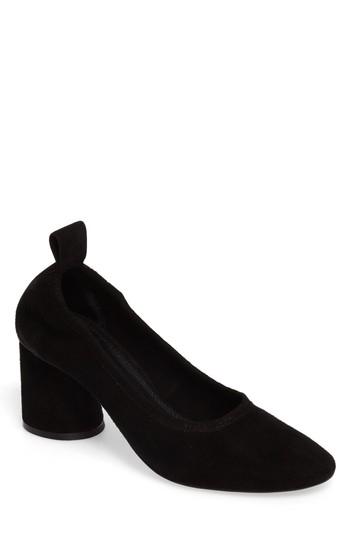 Women's Tory Burch Therese Statement Heel Pump .5 M - Black