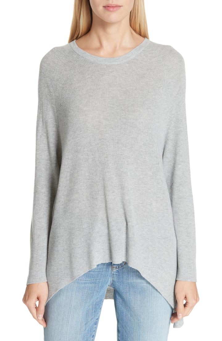Women's Eileen Fisher Tencel Lyocell Blend Sweater - Pink