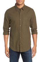 Men's Bonobos Slim Fit Brushed Twill Sport Shirt R - Green