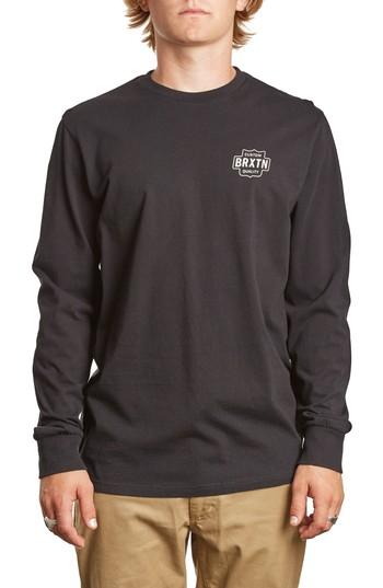 Men's Brixton Garth Premium T-shirt - Black