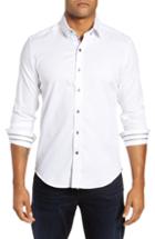 Men's Robert Graham Callowhill Tailored Fit Sport Shirt - White