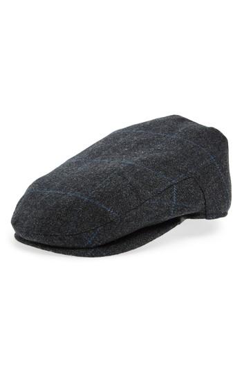 Men's Christy's Brighton Wool Driving Cap - Grey