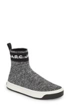 Women's Marc Jacobs Dart Sock Knit Sneaker Us / 35eu - Grey