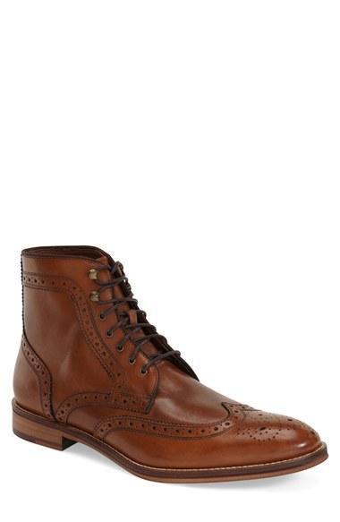 Men's Johnston & Murphy 'conard' Wingtip Boot .5 M - Brown
