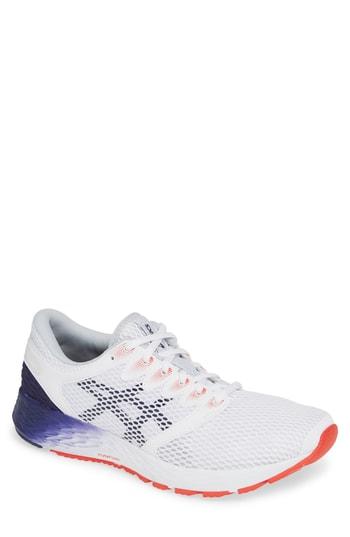 Men's Asics Roadhawk Ff 2 Running Shoe M - White