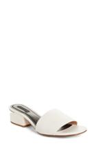 Women's Alexander Wang 'abby' Ankle Strap Sandal Us / 35eu - White