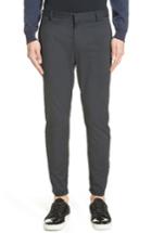 Men's Lanvin Cotton & Silk Biker Pants Eu - Blue