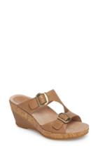 Women's Dansko Carla Wedge Mule Sandal .5-6us / 36eu M - Beige