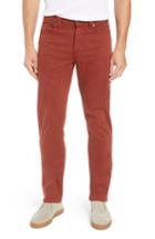 Men's Fidelity Denim Jimmy Havana Slim Straight Leg Twill Pants X 34 - Orange