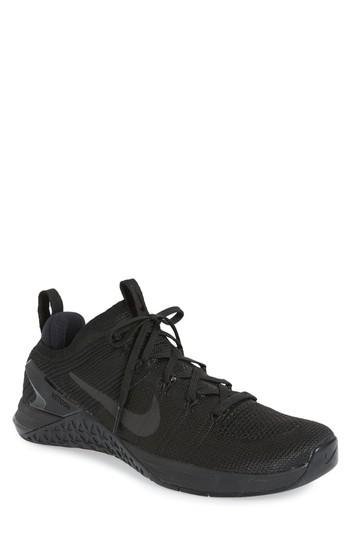 Men's Nike Metcon Dsx Flyknit 2 Training Shoe .5 M - Black