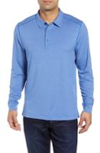 Men's Cutter & Buck Matthew Drytec Long Sleeve Polo - Red