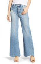 Women's Mother Tomcat Roller Chew Hem Jeans - Blue