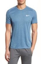 Men's Nike Dry Miler Running Top - Blue