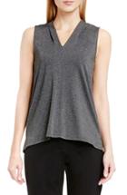 Women's Vince Camuto Sleeveless V-neck Top - Grey