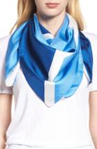 Women's Echo Colorblock Square Silk Scarf