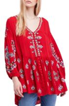 Women's Free People Arianna Tunic - Red