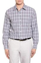 Men's Cutter & Buck Hoyt Plaid Non-iron Sport Shirt