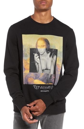 Men's Elevenparis Renaissance Sweatshirt - Black