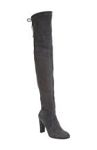 Women's Stuart Weitzman 'highland' Over The Knee Boot .5 M - Grey