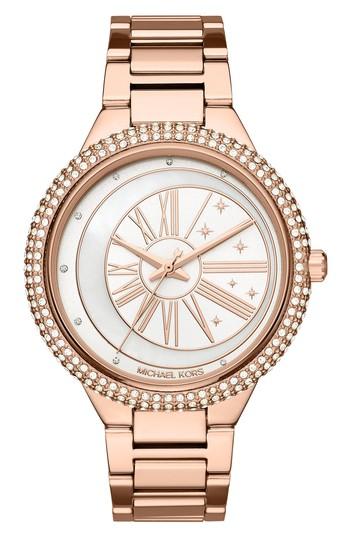 Women's Michael Kors Taryn Crystal Bracelet Watch, 40mm