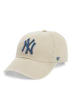 Women's '47 Portsmouth Clean Up New York Yankees Baseball Cap - Beige