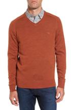 Men's Rodd & Gunn Burfield Wool Sweater, Size - Orange