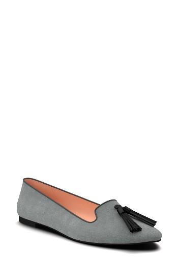 Women's Shoes Of Prey Smoking Slipper A - Grey
