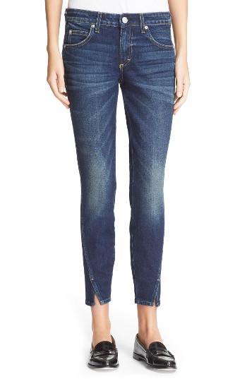 Women's Amo 'twist' Crop Skinny Jeans - Blue