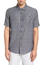 Men's Ezekiel 'check It' Fit Print Short Sleeve Woven Shirt
