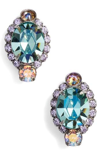 Women's Sorrelli Adenium Crystal Earrings