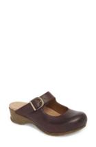 Women's Dansko 'martina' Mary Jane Buckle Clog .5-8us / 38eu M - Red