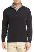 Men's Bobby Jones Tech Quarter Zip Pullover, Size - Black
