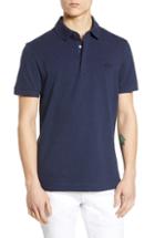 Men's Lacoste Paris Regular Fit Stretch Polo (4xl) - Blue