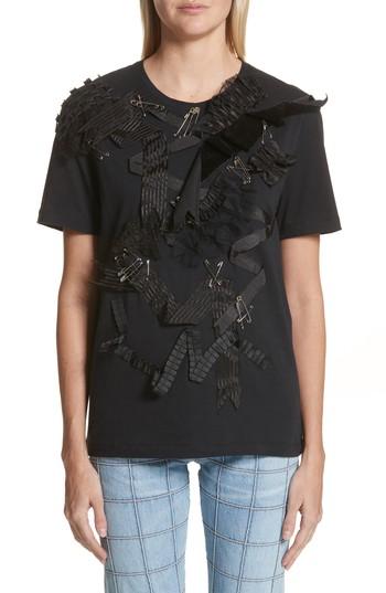 Women's Dilara Findikoglu Ribbon Tee - Black