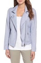 Women's Nic+zoe Linen Blend Biker Jakcet