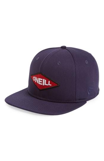Men's O'neill Midlands Logo Patch Ball Cap - Blue