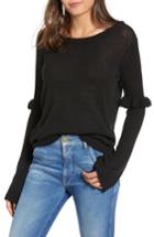 Women's The Fifth Label Juno Ruffle Sweater, Size - Black