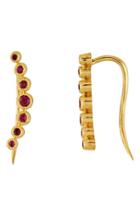 Women's Bony Levy Gemstone Ear Crawlers (nordstrom Exclusive)