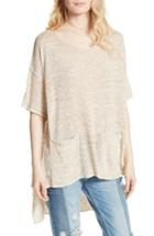 Women's Free People Light Bright High/low Sweater - Ivory