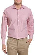 Men's Nordstrom Men's Shop Classic Fit Non-iron Stripe Dress Shirt .5 33 - Red
