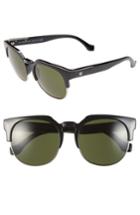 Women's Balenciaga 54mm Sunglasses - Black/ Graident Smoke Lenses