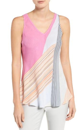 Women's Nic+zoe All Angles Stripe Tank