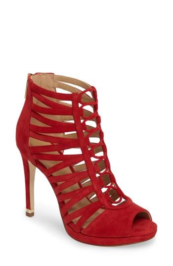 Women's Michael Michael Kors Clarissa Sandal .5 M - Red