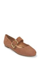 Women's Me Too Crissy Mary Jane Flat M - Brown