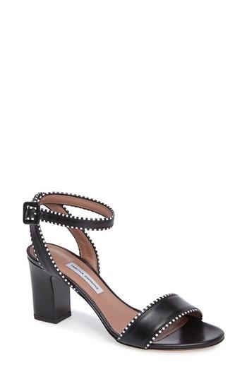 Women's Tabitha Simmons Leticia Profilo Ankle Strap Sandal Us / 36eu - Black