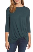 Women's Gibson Twist Front Pullover - Green