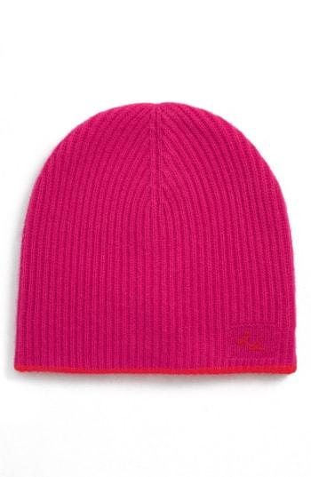 Women's Rag & Bone Yorke Cashmere Beanie - Pink