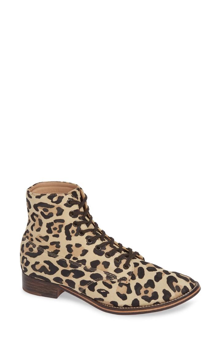 Women's The Great. The Boxcar Cap-toe Boot M - Brown
