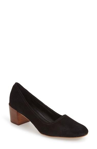 Women's M4d3 'carol' Block Heel Pump M - Black